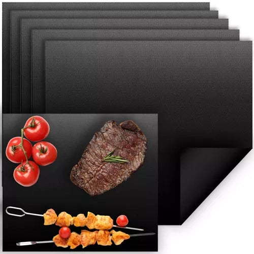 Grill/Bagemåtte Sæt - Non-Stick og Genanvendelig