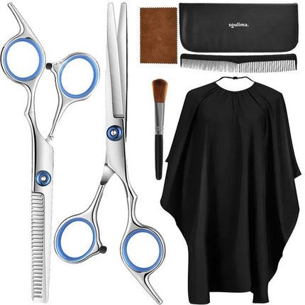 Hairdressing Sæt med 7 Elementer – Professionelle Saks og Tilbehør