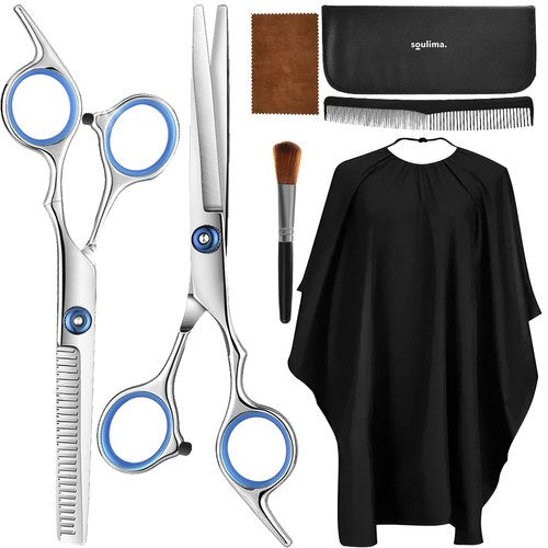 Hairdressing Sæt med 7 Elementer – Professionelle Saks og Tilbehør