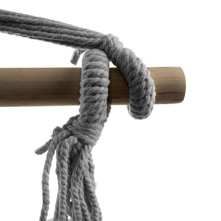 Hængekøje / Hængestol i Grå – Komfortabel med 2 Puder