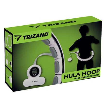 Hula hoop med tæller og justerbar vægt til effektiv træning