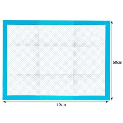 Engangs Absorberende Hygienepuder x 50 - 60x90 cm + Hundeposer x 30