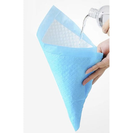 Engangs Absorberende Hygienepuder x 50 - 60x90 cm + Hundeposer x 30