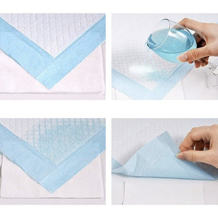 Engangs Absorberende Hygienepuder x 50 - 60x90 cm + Hundeposer x 30