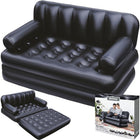 Oppustelig dobbeltmadras til sofa - 188 x 152 x 64 cm, komfortabel og holdbar løsning til gæster