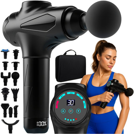 Massage Gun med 30 Intensitetsniveauer og 12 Tips til Optimal Afslapning