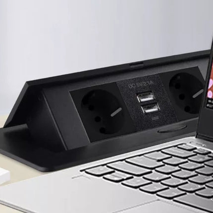 Diskret Stikkontakt med USB - Praktisk og Elegant Løsning til Dit Hjem