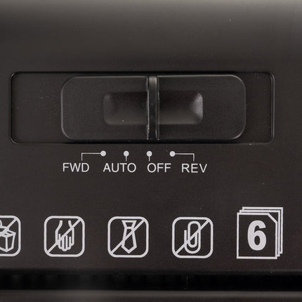 Dokumentskærer med 10L kapacitet og automatisk start/stop