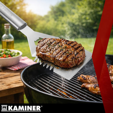 Grill-tilbehørssæt med 26 dele i aluminiumskuffert