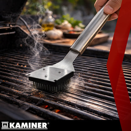 Grill-tilbehørssæt med 26 dele i aluminiumskuffert