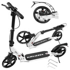 Sammenfoldelig scooter med 20cm hjul og skivebremse til børn og voksne