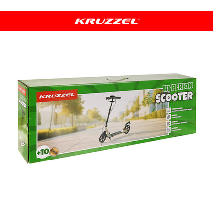 Sammenfoldelig scooter med 20cm hjul og skivebremse til børn og voksne