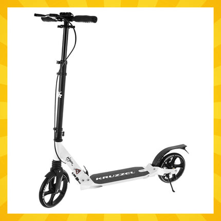 Sammenfoldelig scooter med 20cm hjul og skivebremse til børn og voksne