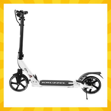 Sammenfoldelig scooter med 20cm hjul og skivebremse til børn og voksne