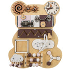 Bear Manipulation Board 14in1 – Læring og Leg for Børn