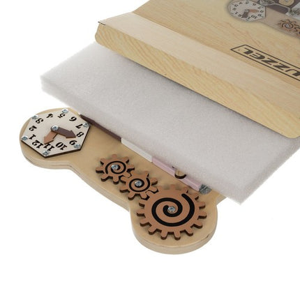Bear Manipulation Board 14in1 – Læring og Leg for Børn