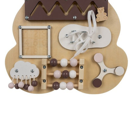 Bear Manipulation Board 14in1 – Læring og Leg for Børn