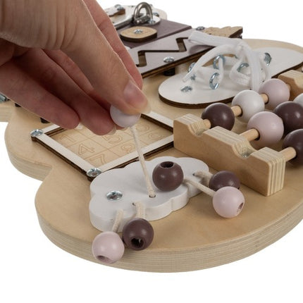 Bear Manipulation Board 14in1 – Læring og Leg for Børn