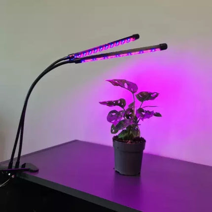 Vandtæt Vækstlampe til Planter med Timer og Fjernbetjening