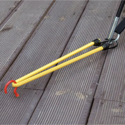 Luggage securing straps med hooks - 12 elastiske transportstropper