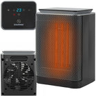 Lumni 1500W elektrisk varmeblæser med LED-display og timer