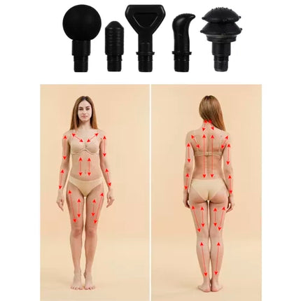 Massage Gun med 8 Massagehoveder – Effektiv Muskelafslapning derhjemme