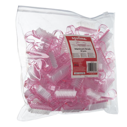 Manicure børster - 50 stk. engangs børster til neglepleje