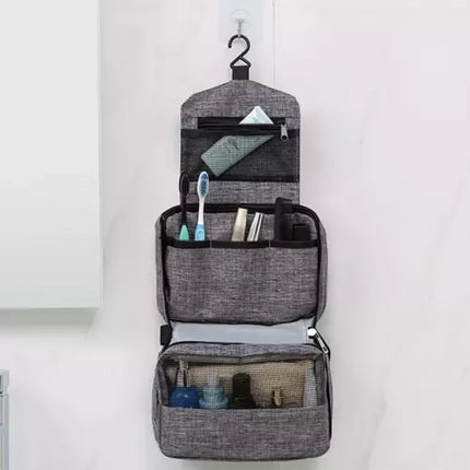 Praktisk Toilettaske til Mænd med Krog – Ideel til Rejser