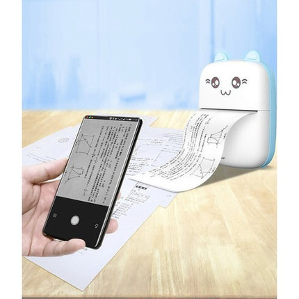 Bluetooth Termisk Printer Kitty med 11 Ruller – Hurtig og Praktisk