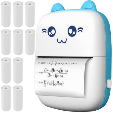 Bluetooth Termisk Printer Kitty med 11 Ruller – Hurtig og Praktisk