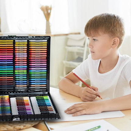 Malerkit i Kuffert – 168 Elementer til Kreativ Leg