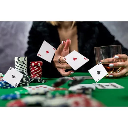 Komplet Poker Sæt til Texas Hold'em – Alt hvad du behøver for en hyggelig aften