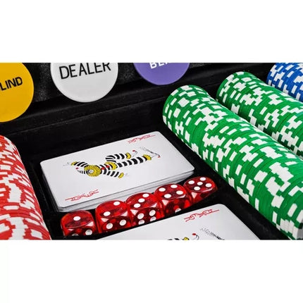 Komplet Poker Sæt til Texas Hold'em – Alt hvad du behøver for en hyggelig aften