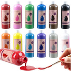 Sæt med 12 farver plakatmaling - 500 ml hver