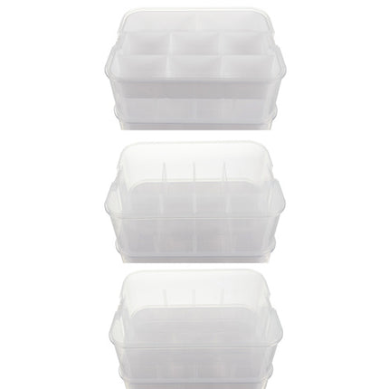 Opbevaringsboks til klodser - 4 niveauer og praktisk design