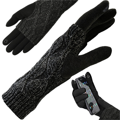 Touch Handsker - Sorte Touchscreen Handsker til Kold Vejr