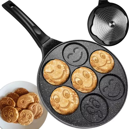 Non-stick Stegepande til Pandekager og Æg – Sjov og Praktisk Køkkenredskab