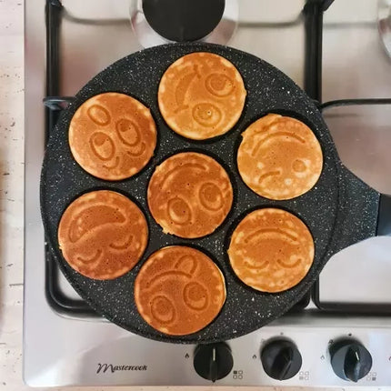 Non-stick Stegepande til Pandekager og Æg – Sjov og Praktisk Køkkenredskab