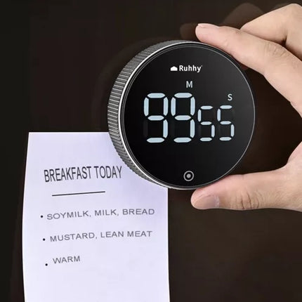 Magnetisk LED Digital Timer – Præcis Tidsmåling til Hverdagen