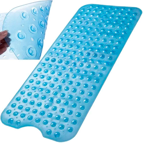Anti-slip bademåtte 100x40cm med sugekopsystem