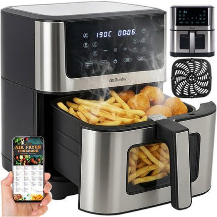 Ruhhy Air Fryer 8L - Sund og Sprød Madlavning