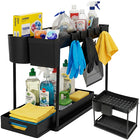 Under-Sink Organizer med 2 niveauer og træk-funktion