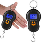 Praktisk hook scale til vejning op til 50 kg med LCD-display