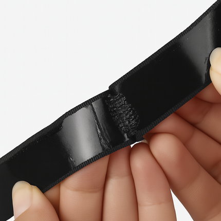 Selvklæbende Velcro tape 5m til nem montering