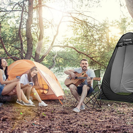 Praktisk Omklædnings- og Toilet Telt - Ideelt til Camping og Strand