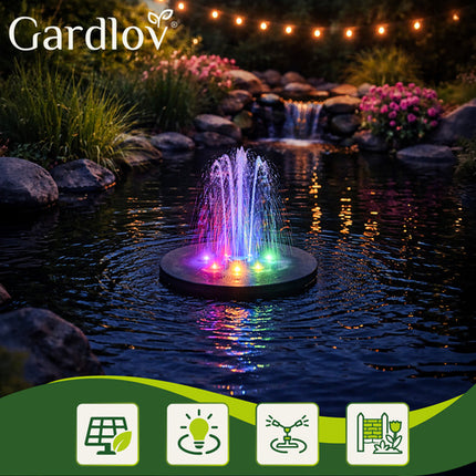Solenergi Fountain til Have og Pool – Vedligeholdelsesfri Vandkunst