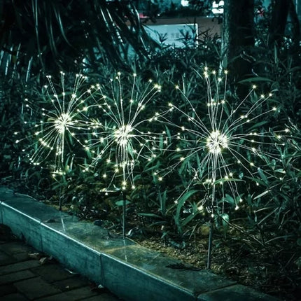 Solar Dandelion Lamper 2 stk – Miljøvenlig Havebelysning