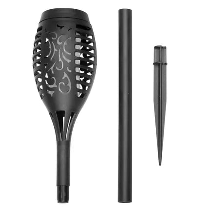Solcelle Lampe med Flamme Effekt – 4 stk. LED Havebelysning