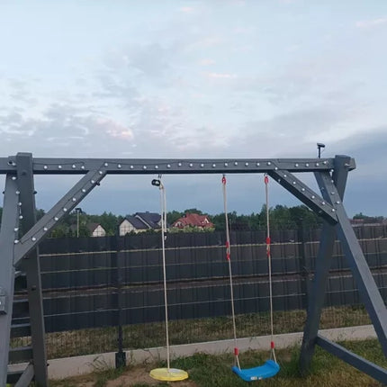 Solcelle Lyskæde med 50 Kugler – Farverig og Vandtæt Dekoration til Haven