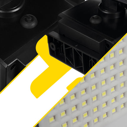 Solar havelampe 180 LED med bevægelsessensor og skumringssensor
